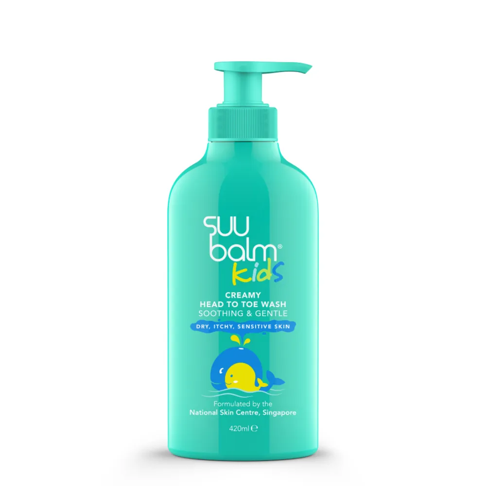 Suu Balm® Детский крем-гель для купания с головы до пят «Успокаивающий и мягкий», фото 2