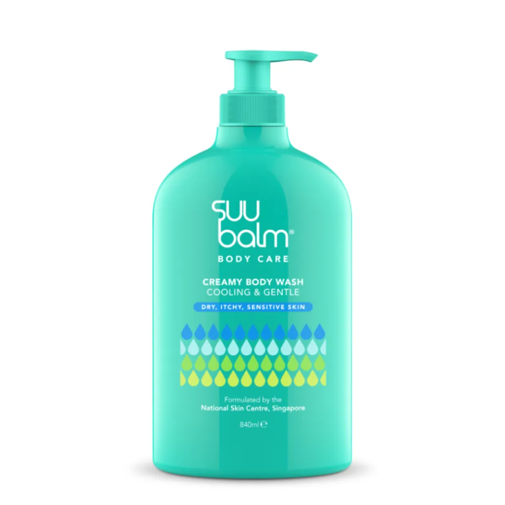 Suu Balm® Крем-гель для душа «Охлаждающий и мягкий»