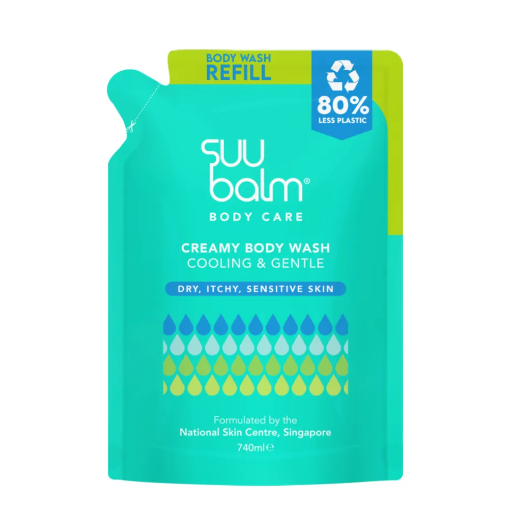Suu Balm® Крем-гель для душа «Охлаждающий и мягкий», фото 1
